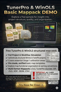 WinOLS & TunerPro Mappack DEMO – Free ECU Sample Project (OLS / KP / XDF / JSON / CSV)